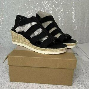 Steve Madden Riley Comfort Wedge Sandal, Sz 9.5, NIB